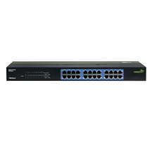 TRENDnet Ethernet přepínač 1Gb, 24 portů, černý, GREENnet (TEG-S24g)
