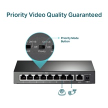 TP-Link TL-SF1009P PoE switch