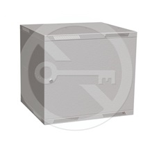 Solarix Rozvaděč nástěnný skládaný SENSA LITE 9U 450mm, dveře plech, RAL 7035 SENSA-L-9U-545-21-G