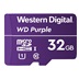 WD SDHC karta 32GB Purple QD101