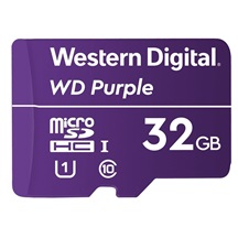 WD SDHC karta 32GB Purple QD101