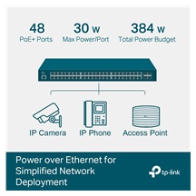 TP-Link TL-SG3452P JetStream PoE Switch