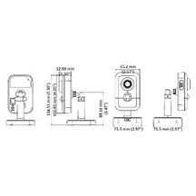 IP kameraa HIKVISION DS-2CD2443G0-IW (4mm) (W)