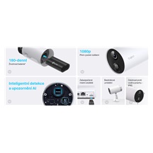 TP-Link Tapo C400S2, 2x Tapo C400 a Tapo H200