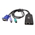 Aten KVM modul k přepínači počítačů přes TP (VGA / 2x PS/2), až 50m (KA7120)