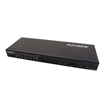 Aten KVM přepínač  (IP konzole / USB+PS/2 Klávesnice a Myš, VGA) 16:1, PS/2 + USB, přes TP (KH1516Ai)