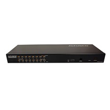 Aten KVM přepínač  (IP konzole / USB+PS/2 Klávesnice a Myš, VGA) 16:1, PS/2 + USB, přes TP (KH1516Ai)