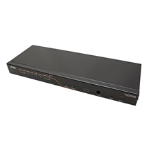 Aten KVM přepínač (USB+PS/2 Klávesnice a Myš, VGA) 8:2, KVM moduly přes TP (KH2508A)