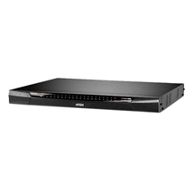 Aten KVM přepínač (4x IP konzole / USB+PS/2 Klávesnice a Myš, VGA) 40:1, virtual media, KVM moduly přes TP (KN4140V)