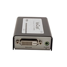 Aten Prodlužovací adaptér DVI + audio, přes 2x TP, 60m (VE600A)