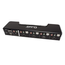 Aten KVM přepínač (USB klávesnice a myš, HDMI, audio) 4:1 USB a USB Hub (CS1794)