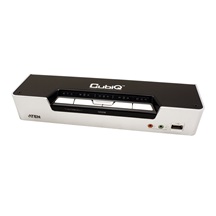 Aten KVM přepínač (USB klávesnice a myš, HDMI, audio) 4:1 USB a USB Hub (CS1794)