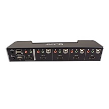 Aten KVM přepínač (USB klávesnice a myš, HDMI, audio) 4:1 USB a USB Hub (CS1794)