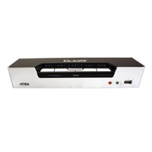Aten KVM přepínač (USB klávesnice a myš, HDMI, audio) 4:1 USB a USB Hub (CS1794)