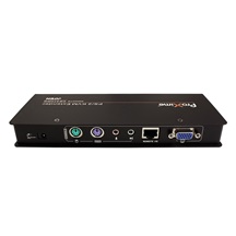 Aten KVM prodlužovací adaptér (PS/2, VGA, audio, RS232), přes TP, 200m (CE370)