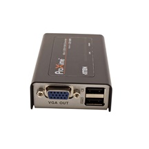 Aten KVM prodlužovací adaptér (USB, VGA), přes TP, 100m (CE100)