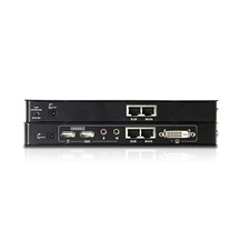 Aten KVM prodlužovací adaptér DVI + USB + Audio + RS232 přes 2x TP, 60m (CE600)
