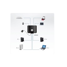 Aten USB 2.0 přepínač 4:4 (US424)