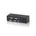 Aten KVM prodlužovací adaptér (USB, dual DVI, audio, RS232), přes 2x TP (CE604)