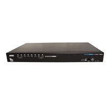 Aten KVM přepínač (USB klávesnice a myš, HDMI, audio) 8:1 USB,+ 2x USB (CS1798)