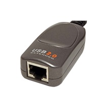 Aten Prodlužovací adaptér USB 2.0 přes TP (RJ45) až 60m, se zdrojem (UCE260)
