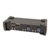 Aten KVM přepínač (USB Klávesnice a Myš, DP, Audio) 2:1, USB + USB 3.0 hub, 4K (CS1922)