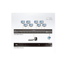 Aten Rozbočovač HDMI, 8 portů, 4K@60Hz (VS0108HB)