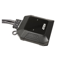 Aten KVM přepínač (USB, DP) 2:1, 2x USB C (US3312)