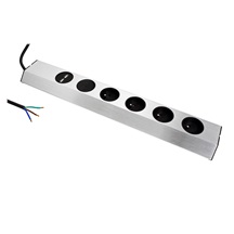 BACHMANN Zásuvková lišta CASIA, 4x zásuvka CZ, vypínač, 2x USB, 2m (923.012)