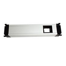 BACHMANN Systém CONFERENCE/TOP FRAME, box pro 4 moduly, 2x zásuvka CZ, zdroj (2x USB), 1x volné (909.0059)