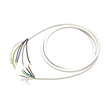 BACHMANN Připojovací kabel, 5x 1,5mm, 2m, bilý, volné konce