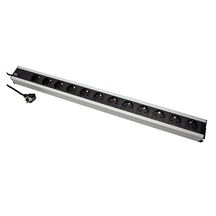 BACHMANN Vícenásobná zásuvka 230V, 12x zásuvka DE, 2m (300.002)