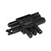 BACHMANN Rozdvojka GST18(M) - 2x GST18(F), plochá