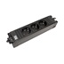 BACHMANN Systém STEP BASE 3x zásuvka DE, GST18(M) - 3x CEE 7/3(F) - GST18(F) (906.18818)