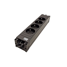 BACHMANN Systém STEP BASE 4x zásuvka CZ, GST18(M) - 4x CEE 7/7(F) - GST18(F) (906.18820)