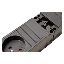 BACHMANN Systém STEP BASE 4x zásuvka CZ, GST18(M) - 4x CEE 7/7(F) - GST18(F) (906.18820)