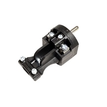 BACHMANN Konektor 250V/16A samice (zásuvka), CEE 7/5, na kabel, IPx4, černý (919.169)