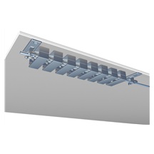 BACHMANN Výztužný drát pro organizéry kabelů, 5 x 750mm (930.024)