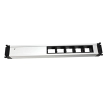 BACHMANN Systém CONFERENCE / TOP FRAME, box pro 8 modulů, 3x zásuvka CZ, 5x volné (909.013)