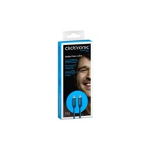 Clicktronic HQ OFC Kabel cinch(M) - cinch(M), audio, 1m