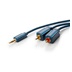 Clicktronic HQ OFC Kabel jack 3,5M - 2x cinch(M), audio, 5m