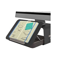 Dataflex Ergonomická stolní sada, (stojan,úložný box), černá, Addit Bento