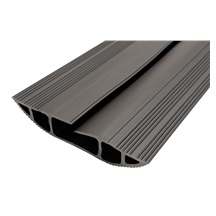 Dataflex Kabelová lišta PVC, na podlahu, 83 x 15 mm, délka 1,5m, černá