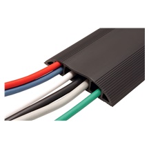 Dataflex Kabelová lišta PVC, na podlahu, 83 x 15 mm, délka 1,5m, černá