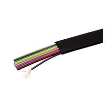 EFB Kabel telefonní 10 žil, černý, CCA, 100m