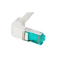EFB S/FTP patchkabel kat. 6a, lomený konektor, 2m, LSOH, šedý