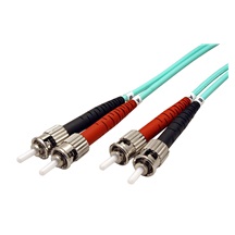 EFB Optický patchkabel ST-ST 50/125 (multi mode), duplex, OM3, 1m