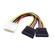 goobay Kabel napájecí FDD 5,25 -> 2x SATA