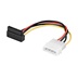 goobay Kabel napájecí FDD 5,25 - SATA, lomený nahoru, 13cm