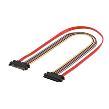 goobay Prodlužovací kabel SATA datový + napájecí, 0,5m